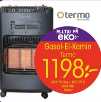 EKO Termo gasolkamin erbjuda