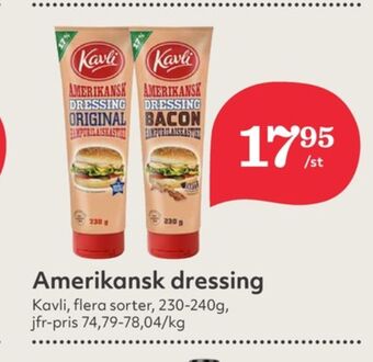 Hemköp Kavli dressing erbjuda