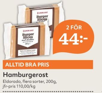 Hemköp Eldorado skivad ost erbjuda