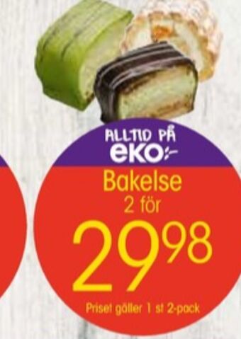 EKO Eko butiksbakat kaffebröd erbjuda
