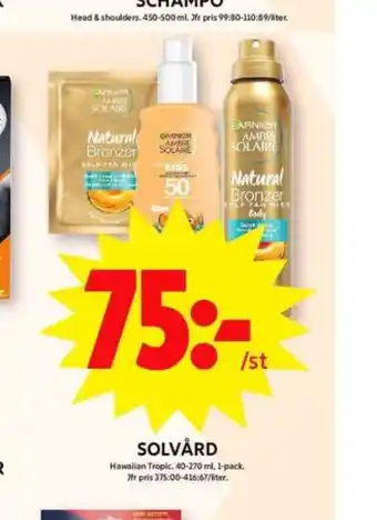 Ambre solaire solskyddskräm