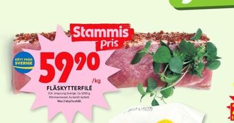 ICA Kvantum Ica fläskytterfilé erbjuda