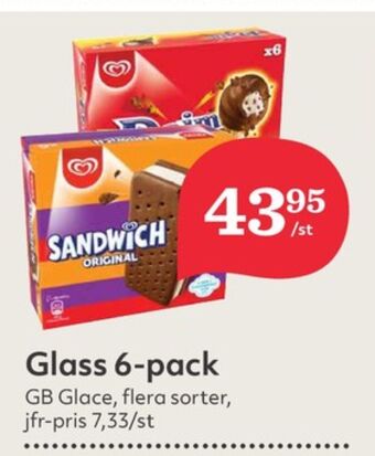 Hemköp Daim glasstrutar erbjuda