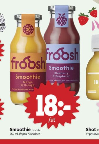 ICA Nära Froosh smoothie erbjuda