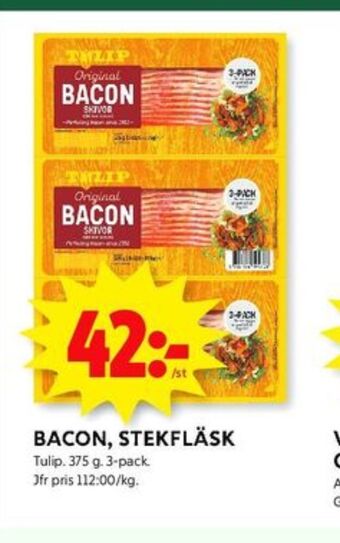 Tulip baconskivor