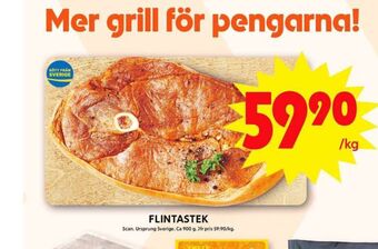ICA Maxi Scan flintastek erbjuda