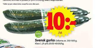 ICA Supermarket Odlarna.se gurka erbjuda