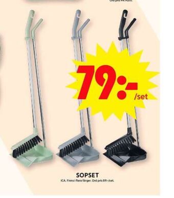 ICA Maxi Ica sopset erbjuda