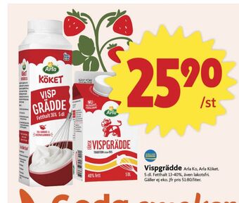 ICA Nära Arla vispgrädde erbjuda