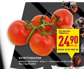 Willys Tomater erbjuda