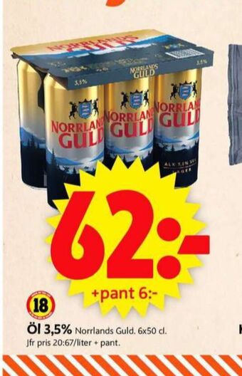 ICA Supermarket Guld öl erbjuda