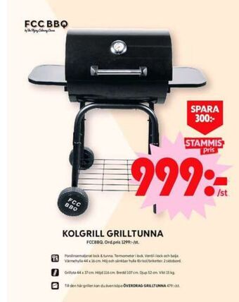 ICA Maxi Fcc bbq grill erbjuda