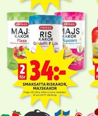 ICA Kvantum Friggs majskakor erbjuda