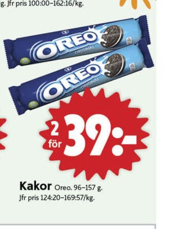 ICA Nära Oreo kaffekex erbjuda