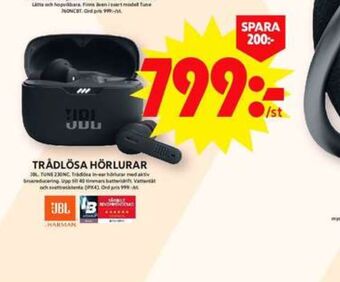 ICA Maxi Jbl headset erbjuda