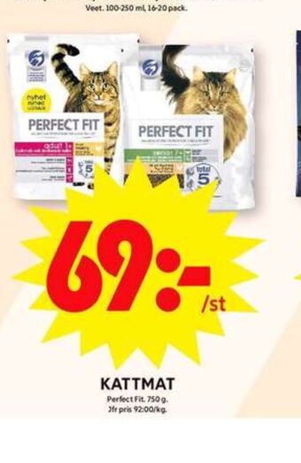 ICA Maxi Perfect fit kattmat erbjuda