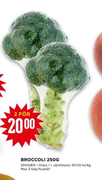 Willys Garant broccoli erbjuda