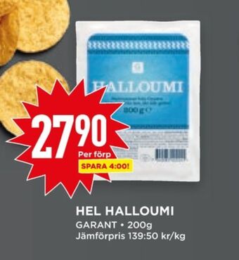 Willys Hemma Garant halloumi erbjuda