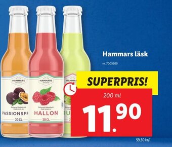 Lidl Hammars läsk erbjuda