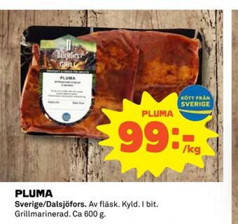 Coop Dalsjöfors pluma erbjuda