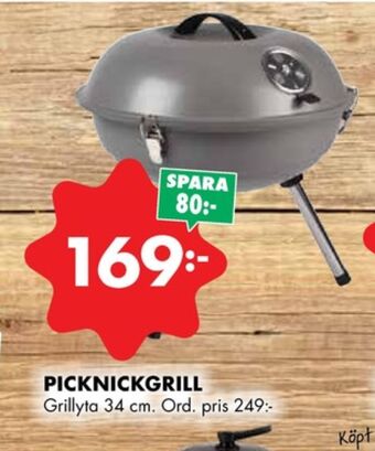 ÖoB Primagaz klotgrill erbjuda