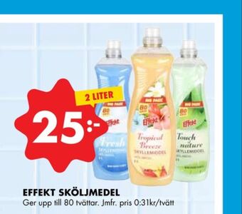 ÖoB Effekt sköljmedel erbjuda