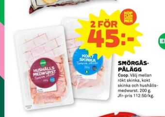 Stora Coop Coop skinka erbjuda