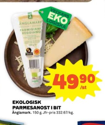 Stora Coop Änglamark parmigiano reggiano erbjuda