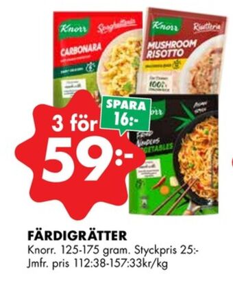ÖoB Knorr menymix erbjuda
