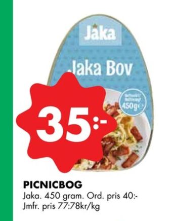 ÖoB Jaka picnicbog erbjuda