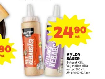 Stora Coop Schysst käk såser erbjuda
