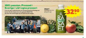 Stora Coop Loviseberg råsaft juice erbjuda