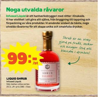 Stora Coop Infused liquid sirap erbjuda