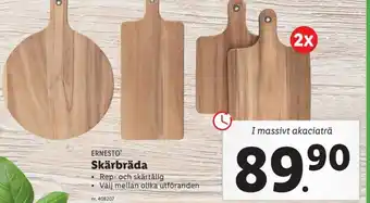 Lidl ERNESTO Skärbräda erbjuda