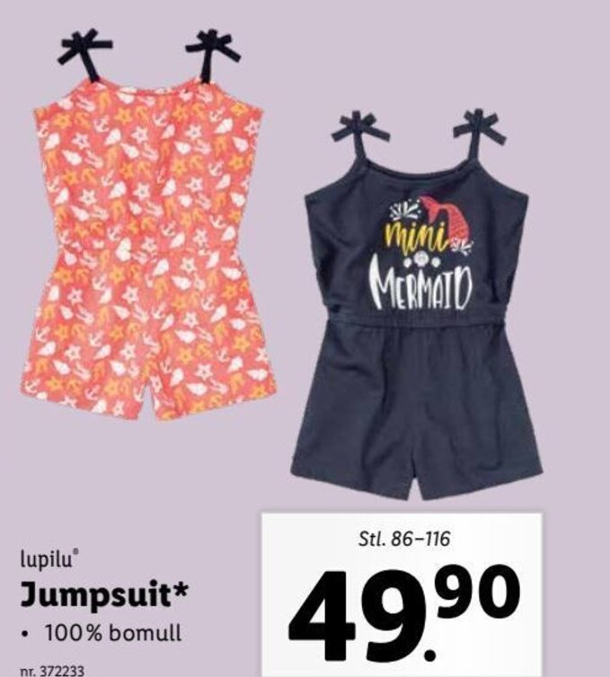 Jumpsuit erbjudande hos Lidl
