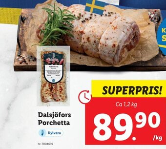 Lidl Dalsjöfors Porchetta erbjuda