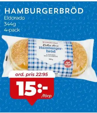 Matrix Butikerna HAMBURGERBRÖD Eldorado erbjuda