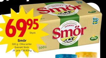 Matöppet Svenskt smör erbjuda