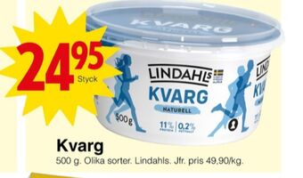 Matöppet Lindahls kvarg erbjuda