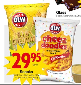 Matöppet Olw chips erbjuda