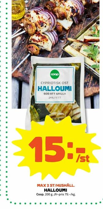 Coop Forum Halloumi erbjuda