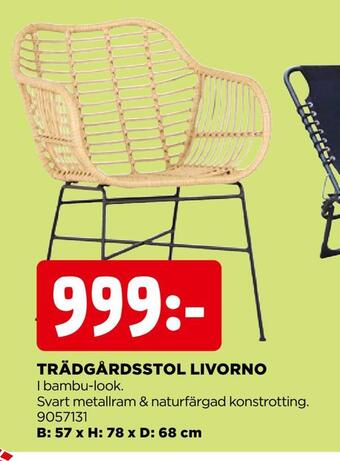 Jem&Fix Trädgårdsstol livorno erbjuda