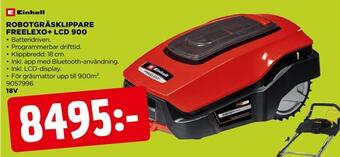 Jem&Fix Robotgräsklippare freelexo+ lcd 900 erbjuda