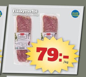 Bonum Matmarknad Fläskytterfilé erbjuda