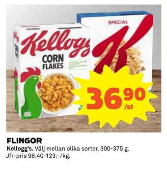 Coop Konsum Flingor erbjuda