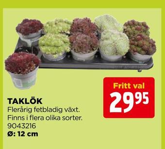 Jem&Fix Taklök erbjuda