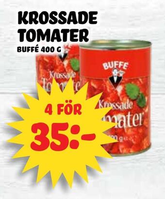 Nelins Krossade tomater erbjuda