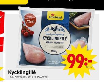 Matöppet Kycklingfilé erbjuda