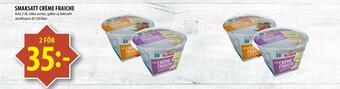 Matvärlden Tensta Smaksatt crème fraiche erbjuda