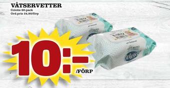 Din Mat Våtservetter erbjuda